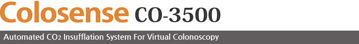 Colosense CO-3500, Automated CO2 Insufflation System For Virtual Colonoscopy